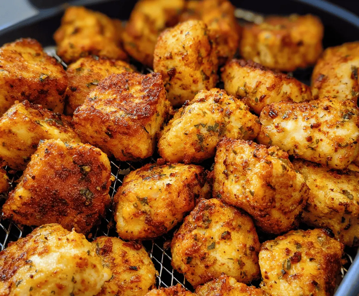 Crispy Air Fryer Ranch Chicken Bites