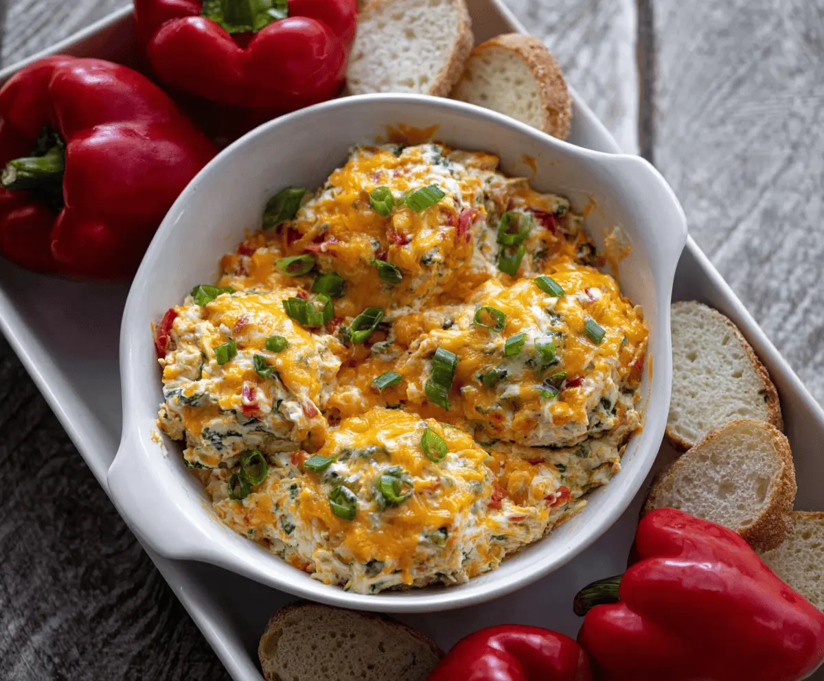 Loaded Bell Pepper Dip