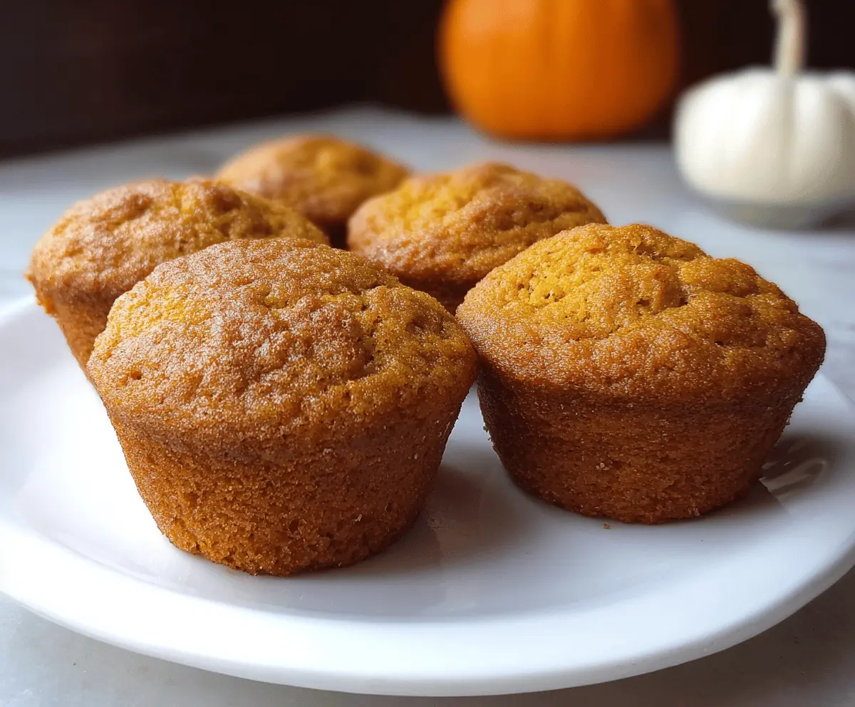 Delicious homemade pumpkin pie muffins topped with whipped cream, perfect for fall desserts and breakfast treats