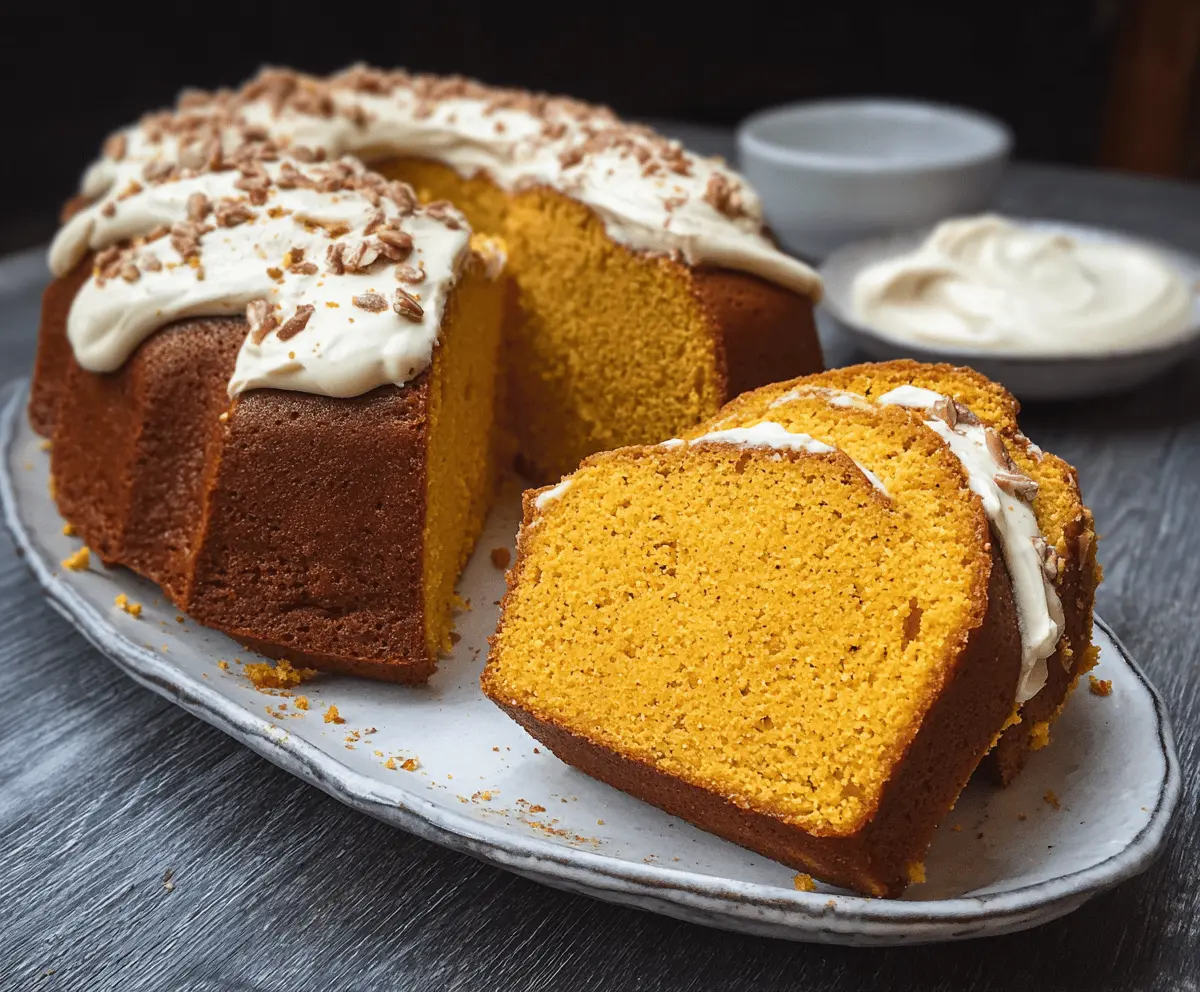 Pumpkin Pound Cake