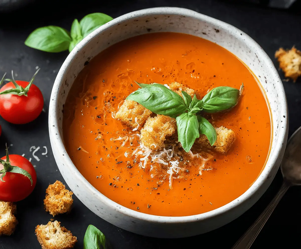 Tomato Basil Soup