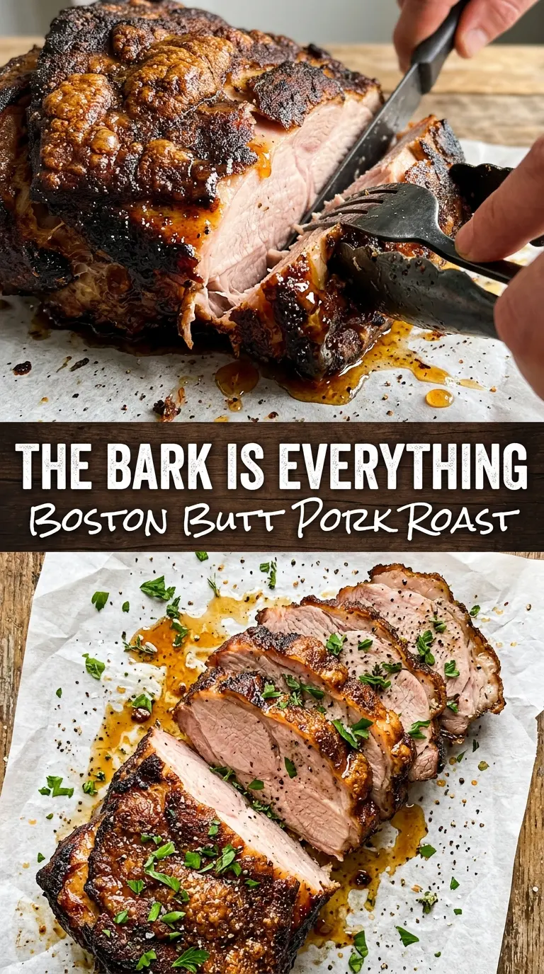 Cooked pork on a plate
