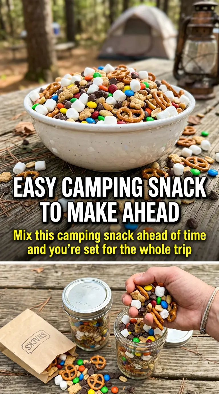 Campfire Snack Mix crunchy toasted