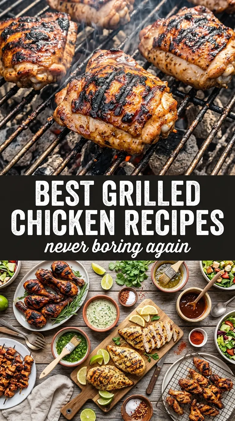 Creative Grilled Chicken Collection grilled chicken marinades