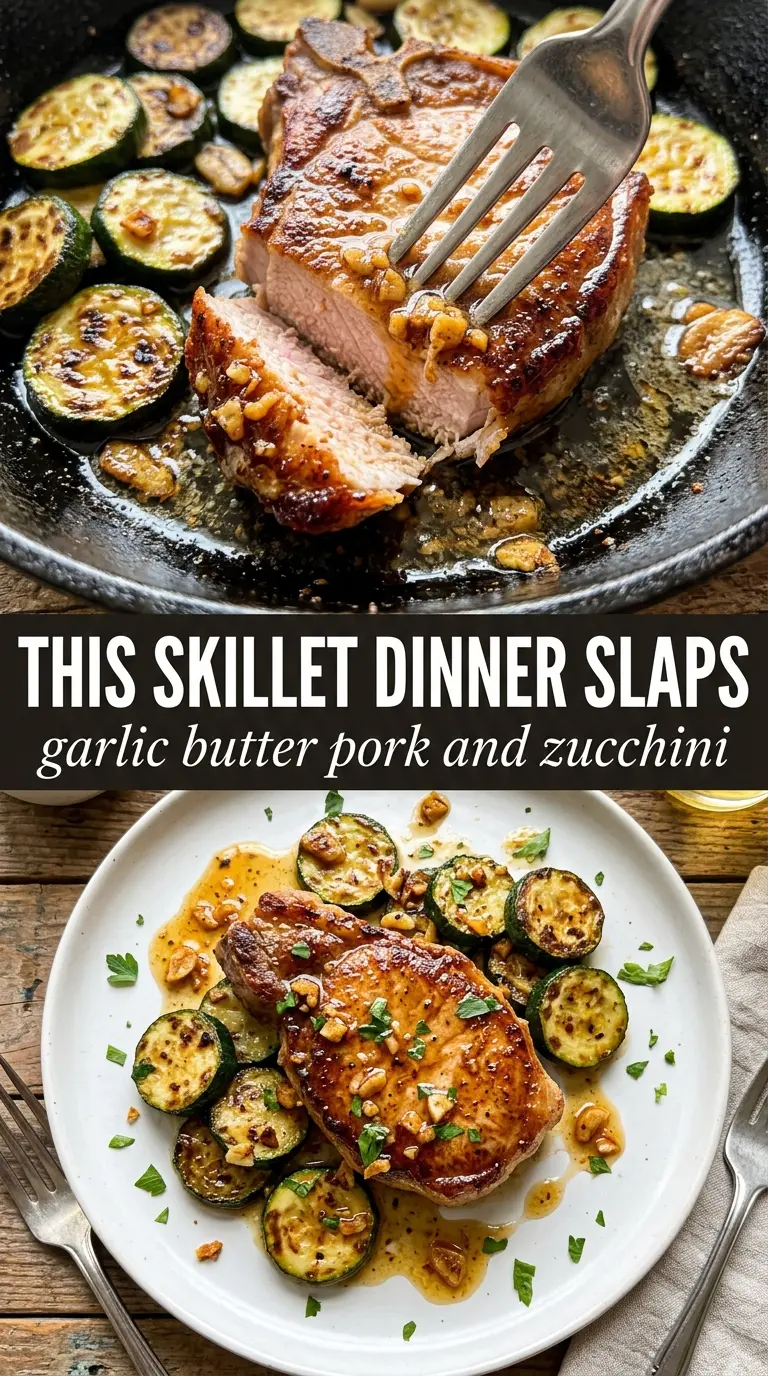 Cooked pork chops with sauce