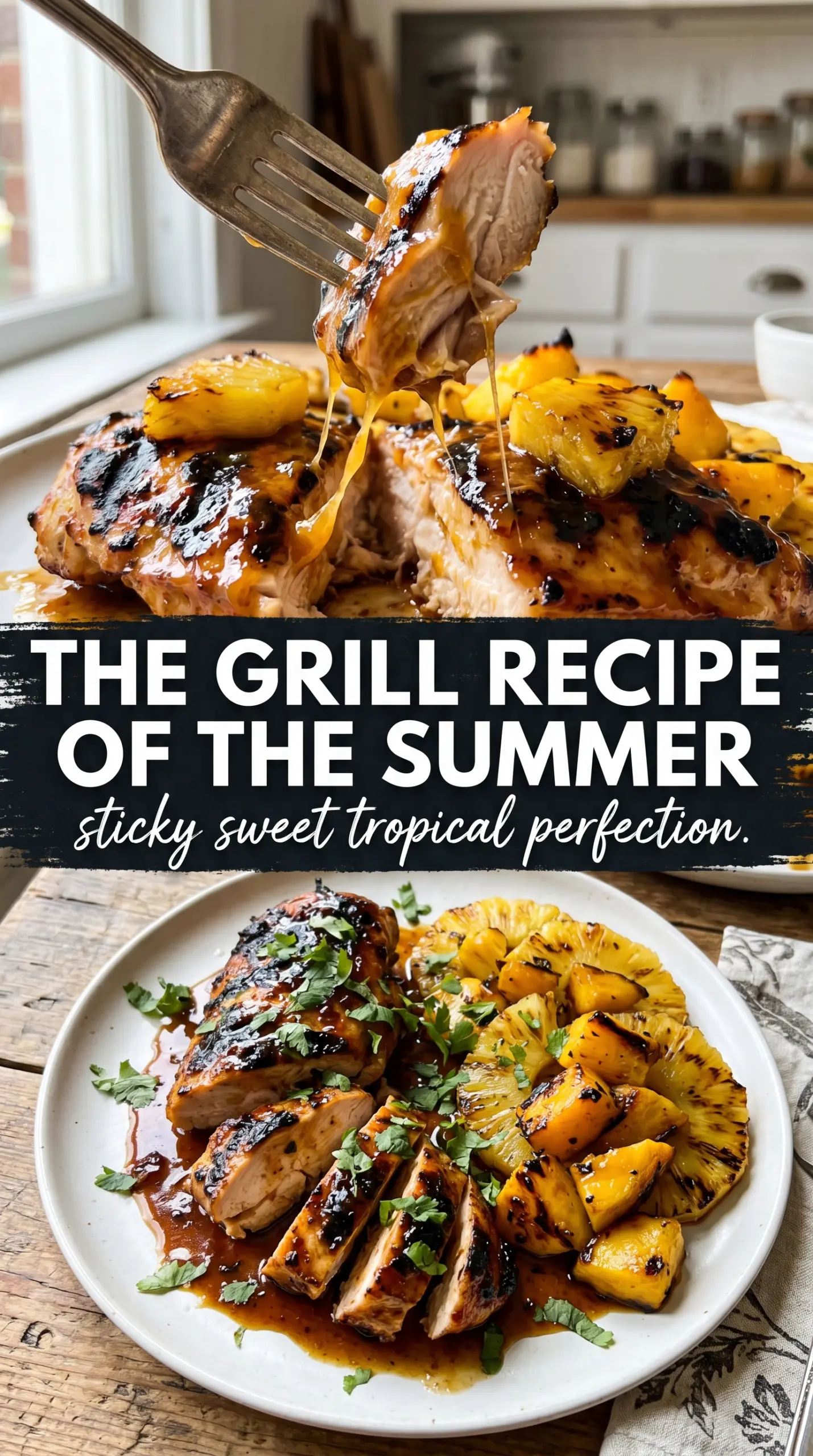 Grilled meat and vegetables on skewers or plate