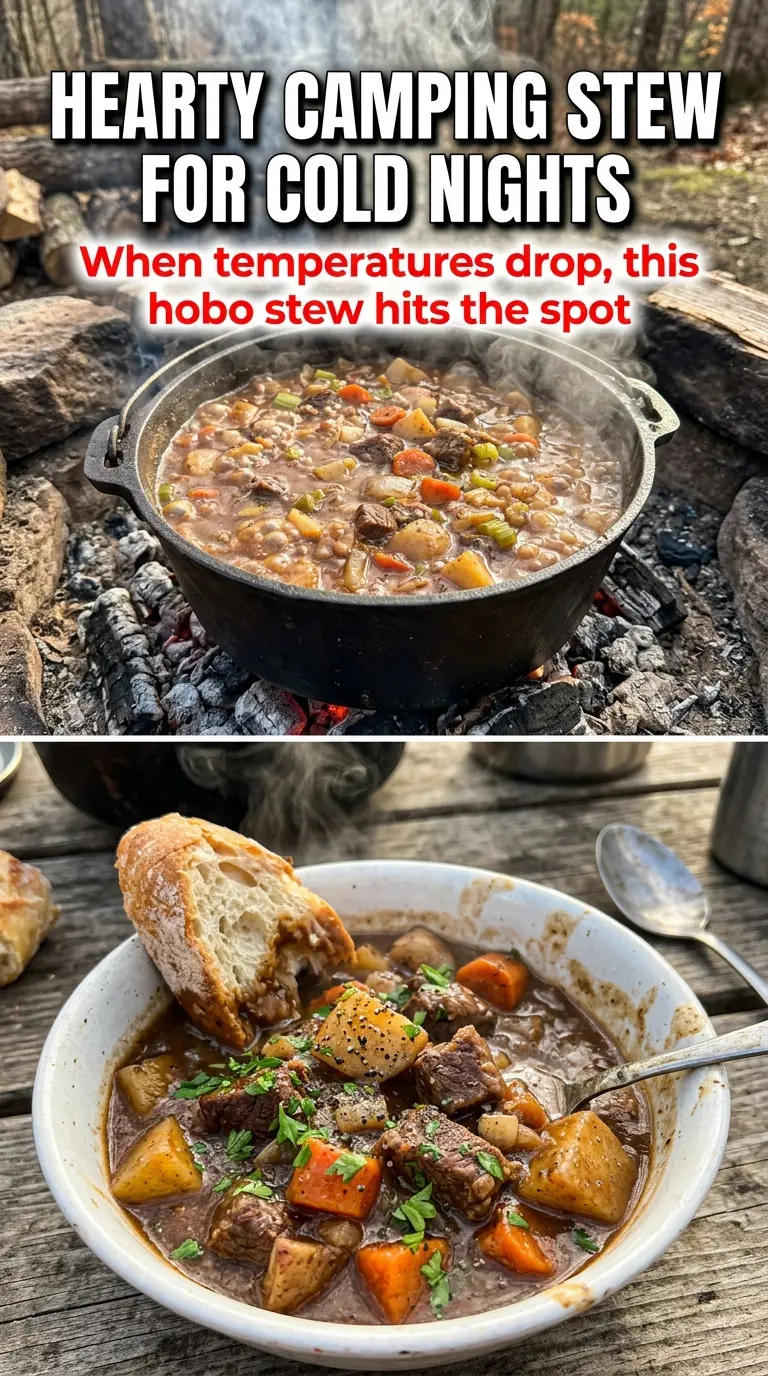 Hobo Stew campfire stew hearty