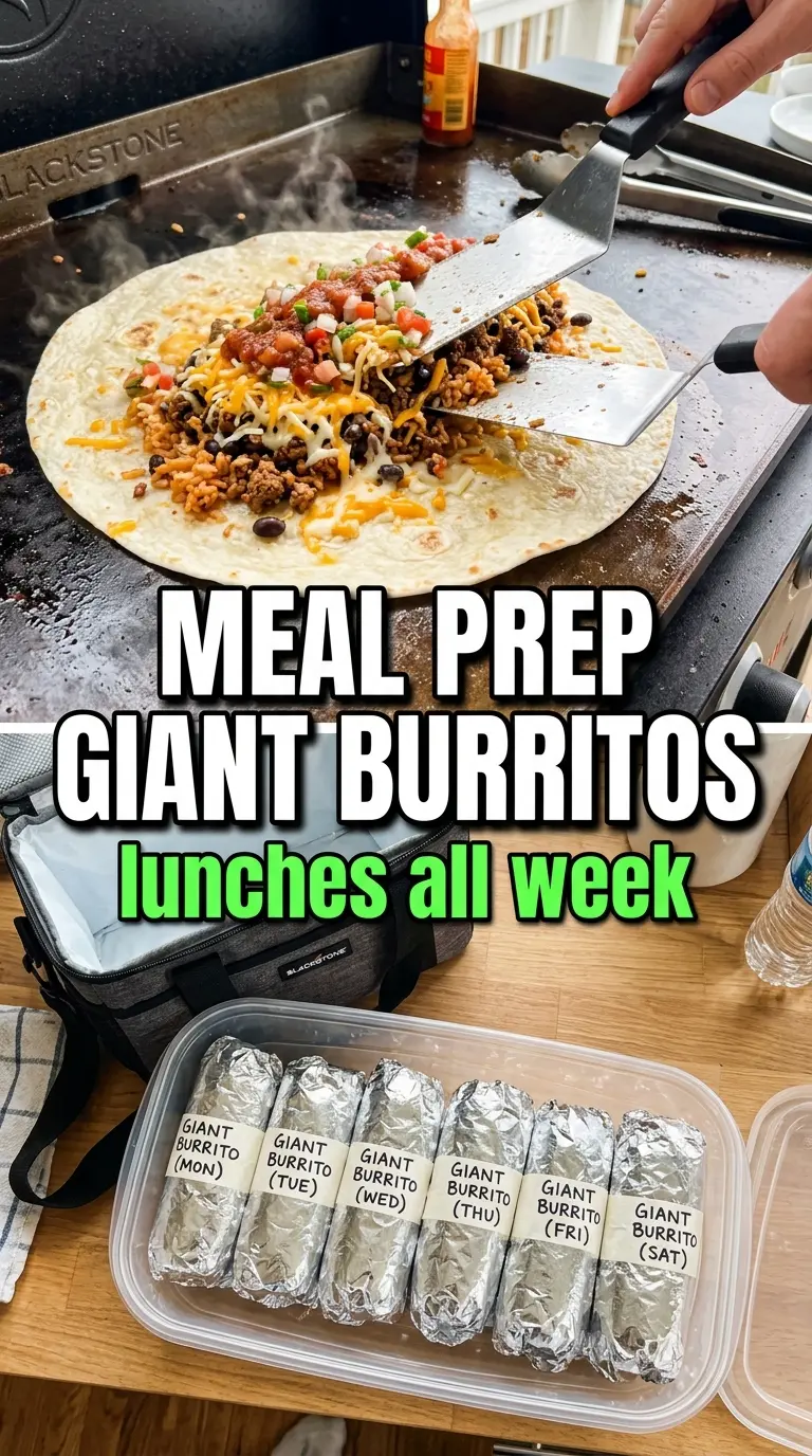 Monster Burritos oversized layered