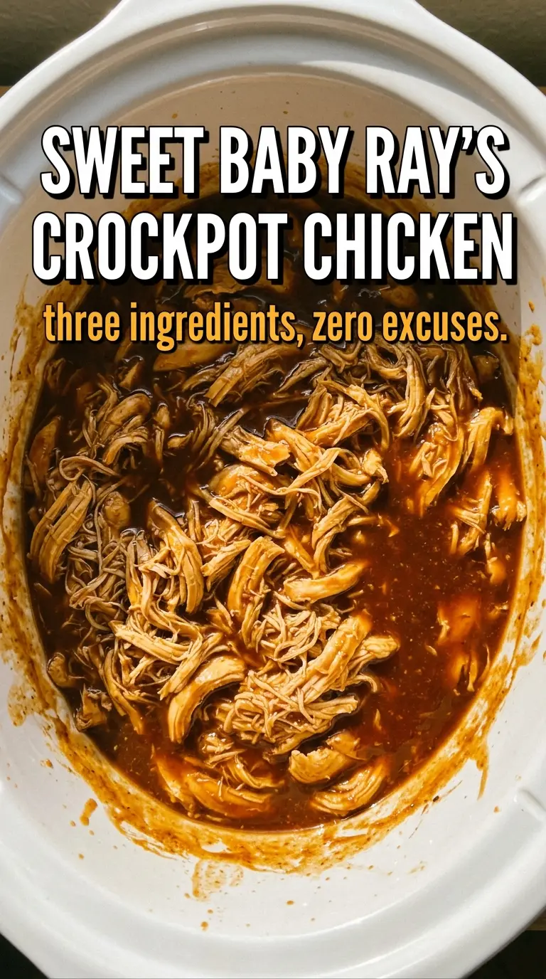 Cooked chicken with sauce and sides