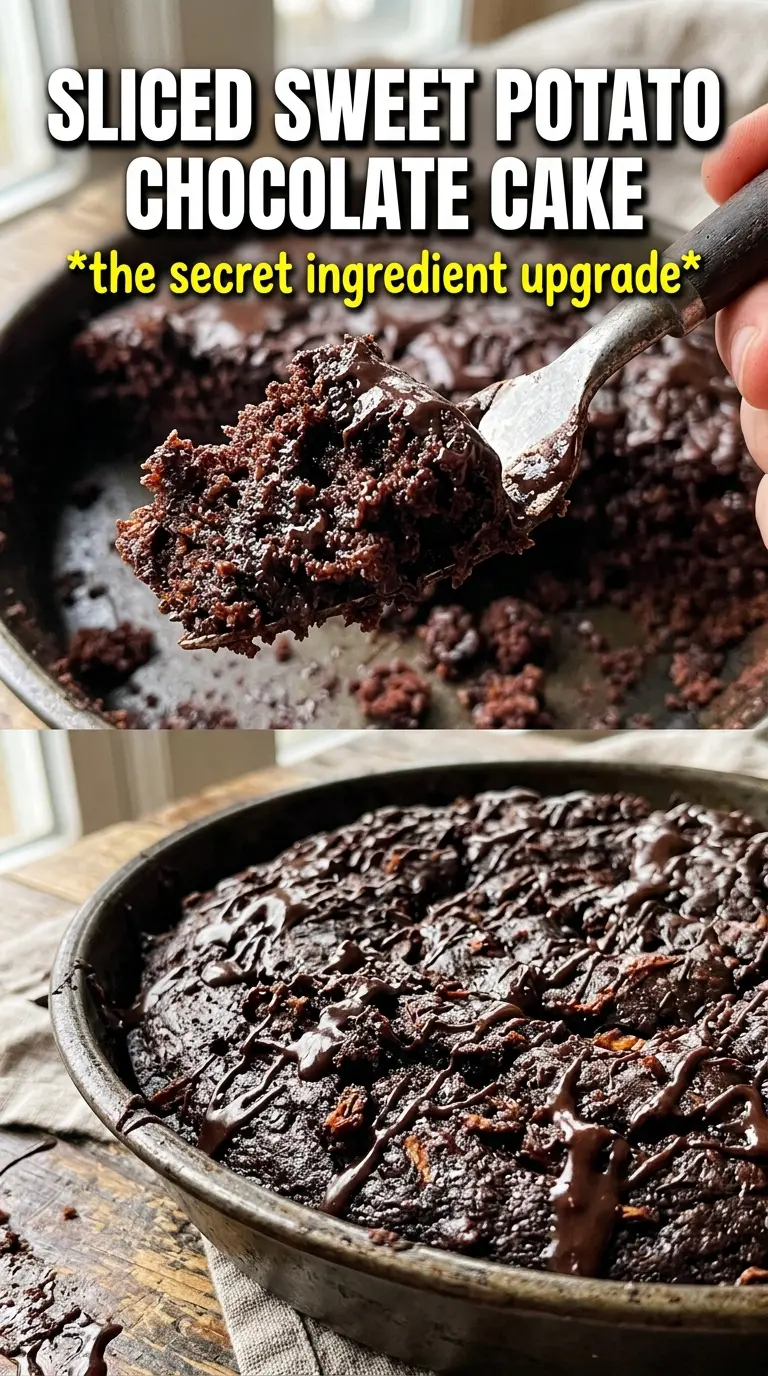 Sweet Potato Chocolate Cake moist chocolate ganache